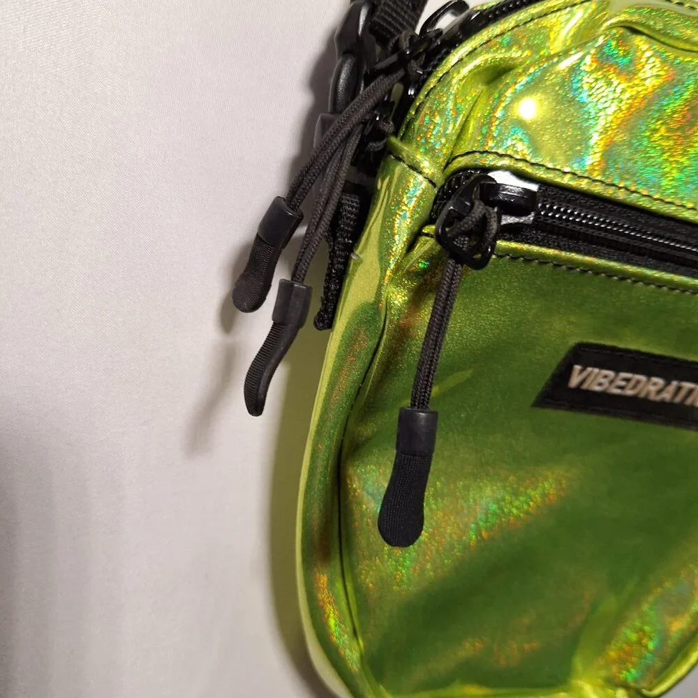Vibedration Messenger/Crossbody Bag - yellow-green glitter - used - Picture 11 of 11